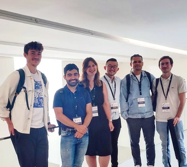 Some fellows of BIOREMIA at the Junior Euromat, July 2022, Coimbra, Portugal