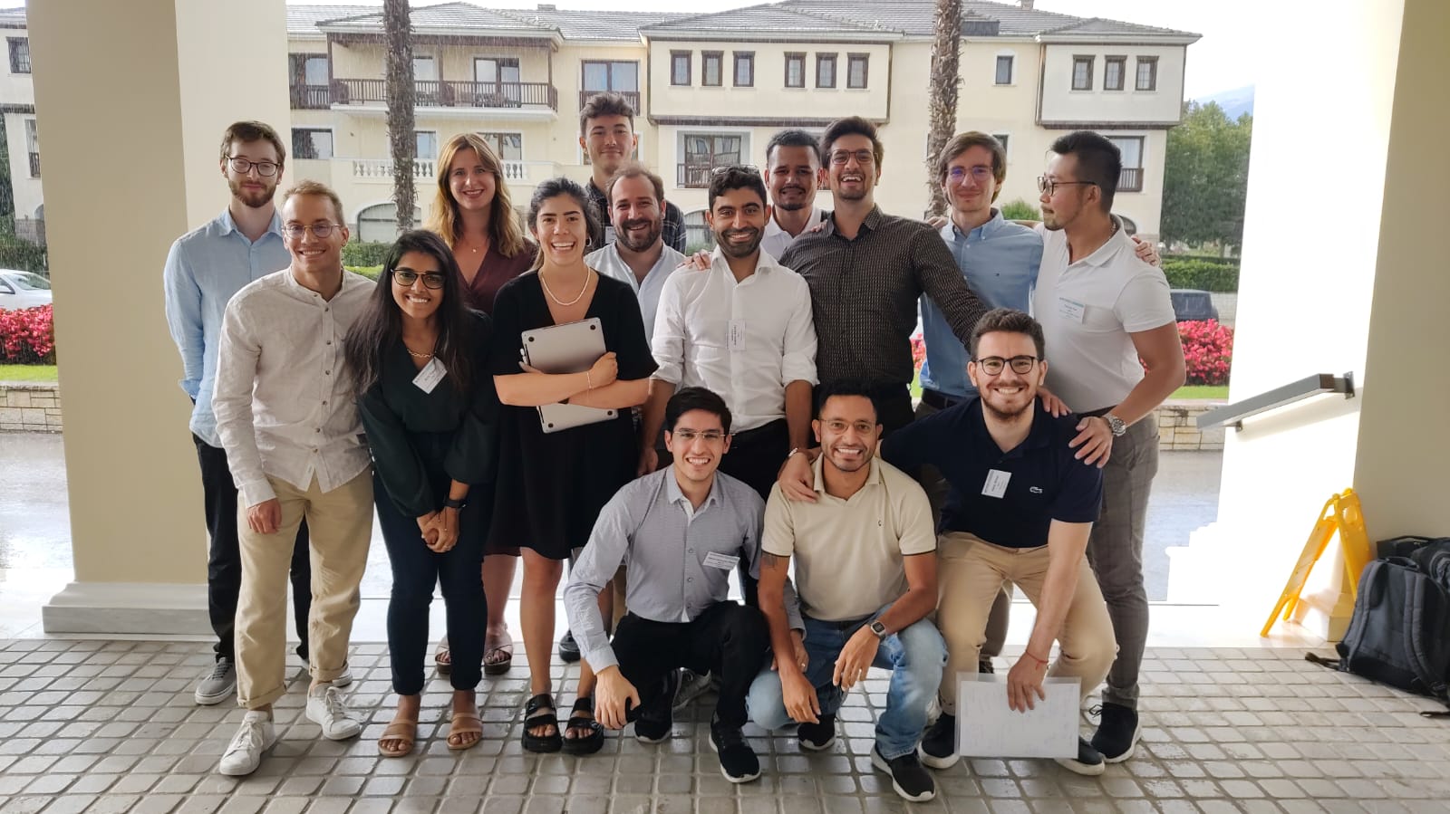 BIOREMIA ESRs´group photo at the hotel