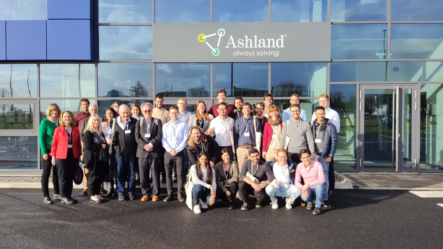 BIOREMIA consortium with our partner company Ashland in Mullingar, Ireland
