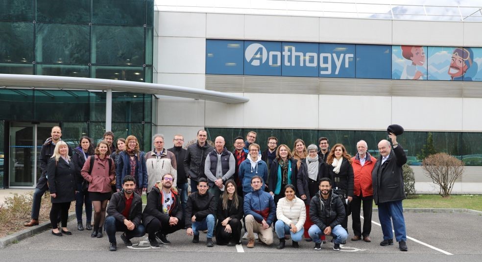 Visit of the Anthogyr SAS facilities in Sallanches, France, 30.03.2022